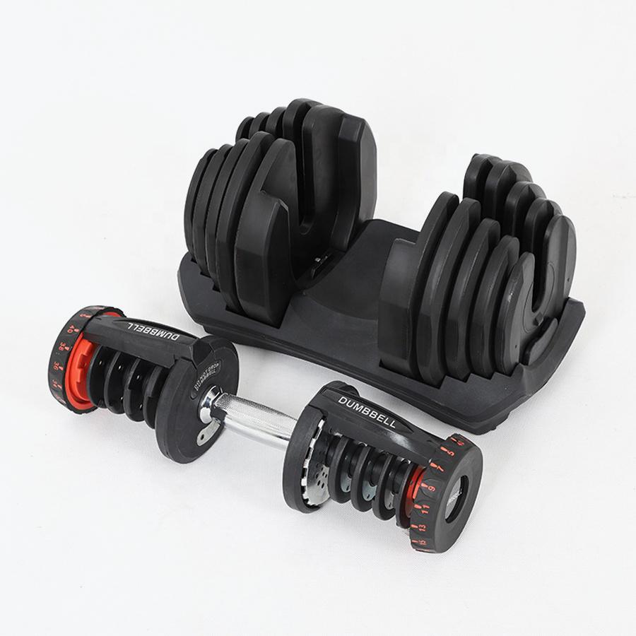 Set of 2 Adjustable Dumbbells (10 to 90 lbs)